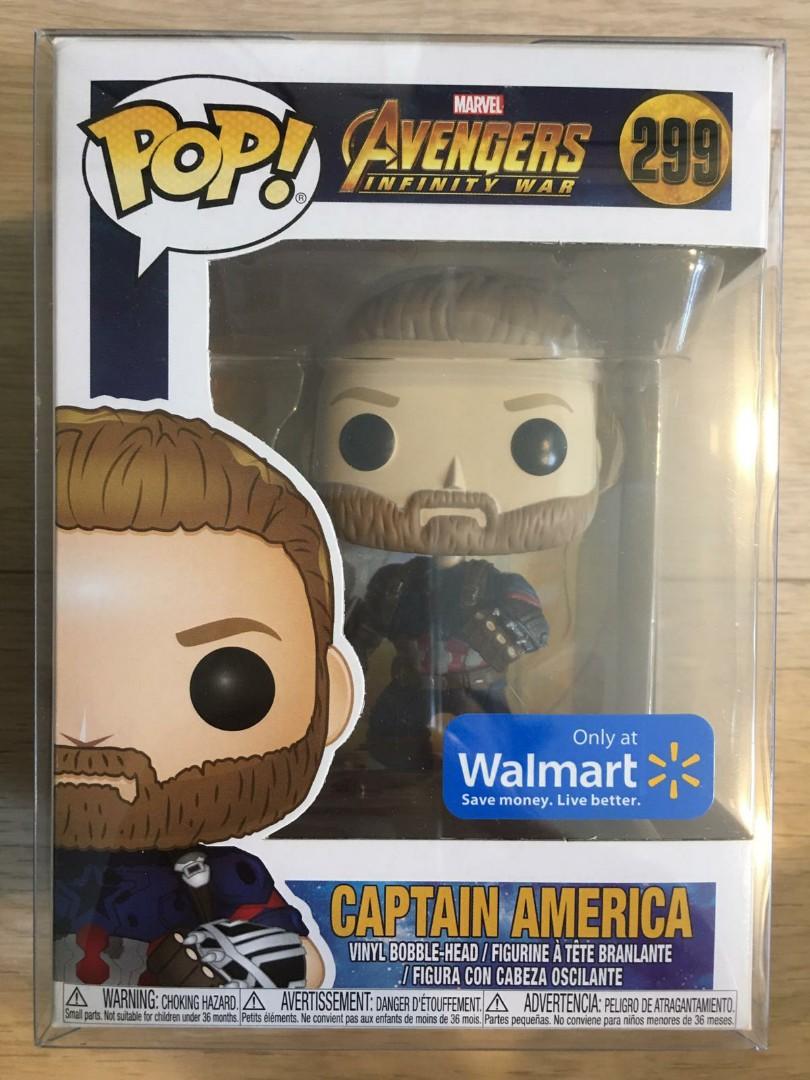 Falcon And Walmart Exclusive Captain America Pop Funko Pop! The