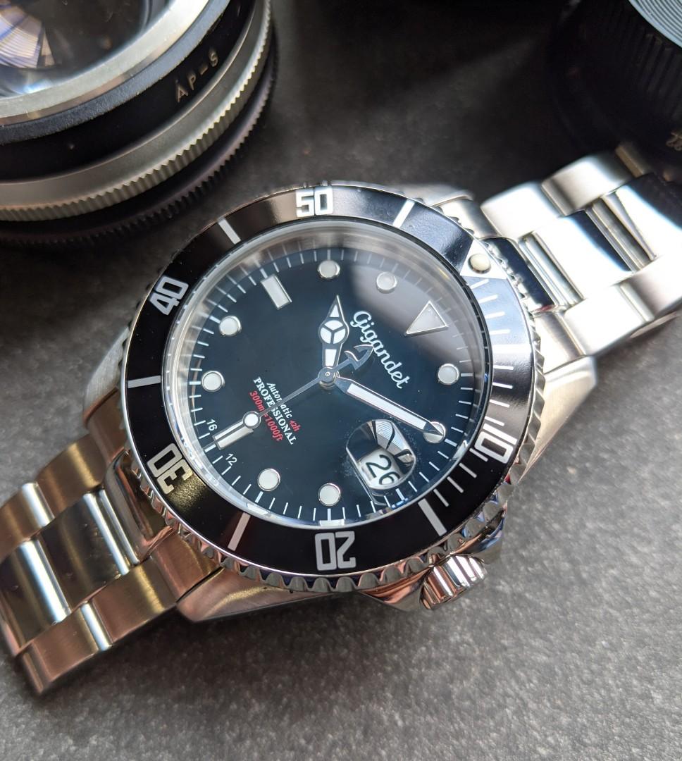 Gigandet Sea Ground Automatic Submariner Homage Luxury Watches