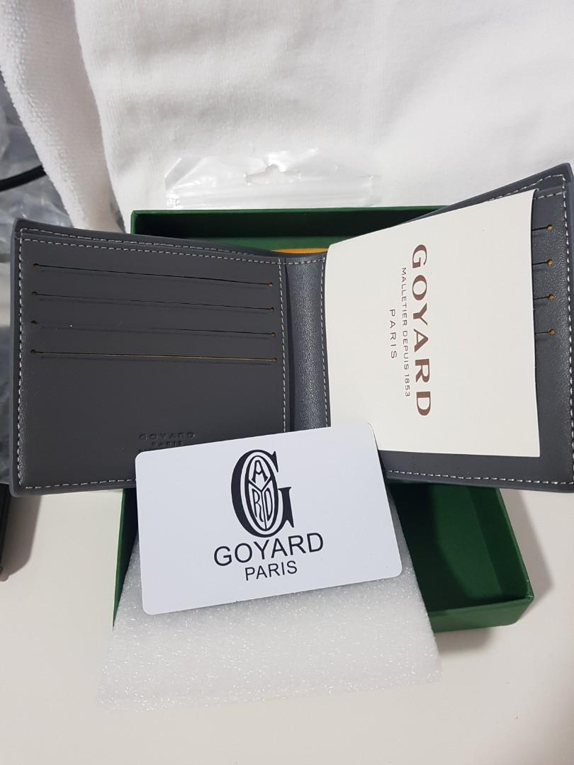 Goyard Wallet Grey Cloth ref.372458 - Joli Closet