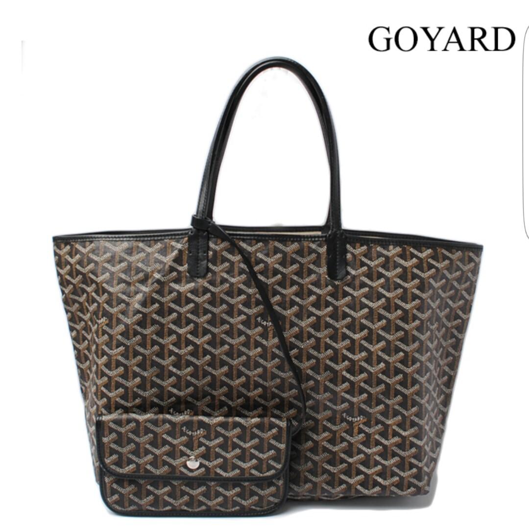 Goyard St Louis GM size Black, Women's Fashion, Bags & Wallets, Purses &  Pouches on Carousell