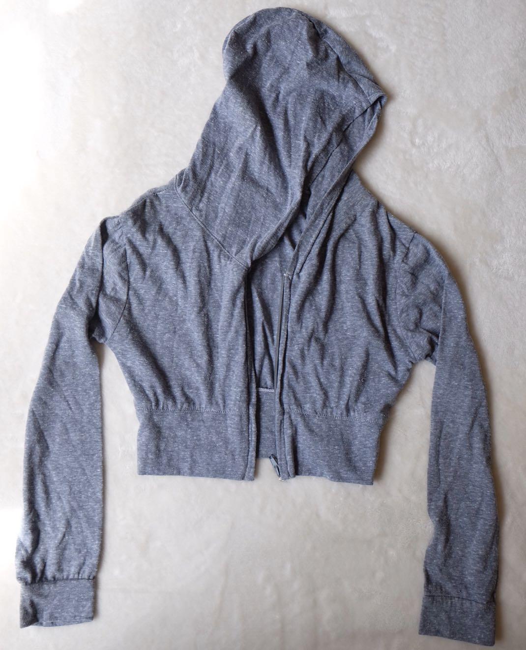 Cropped Hooded Jacket