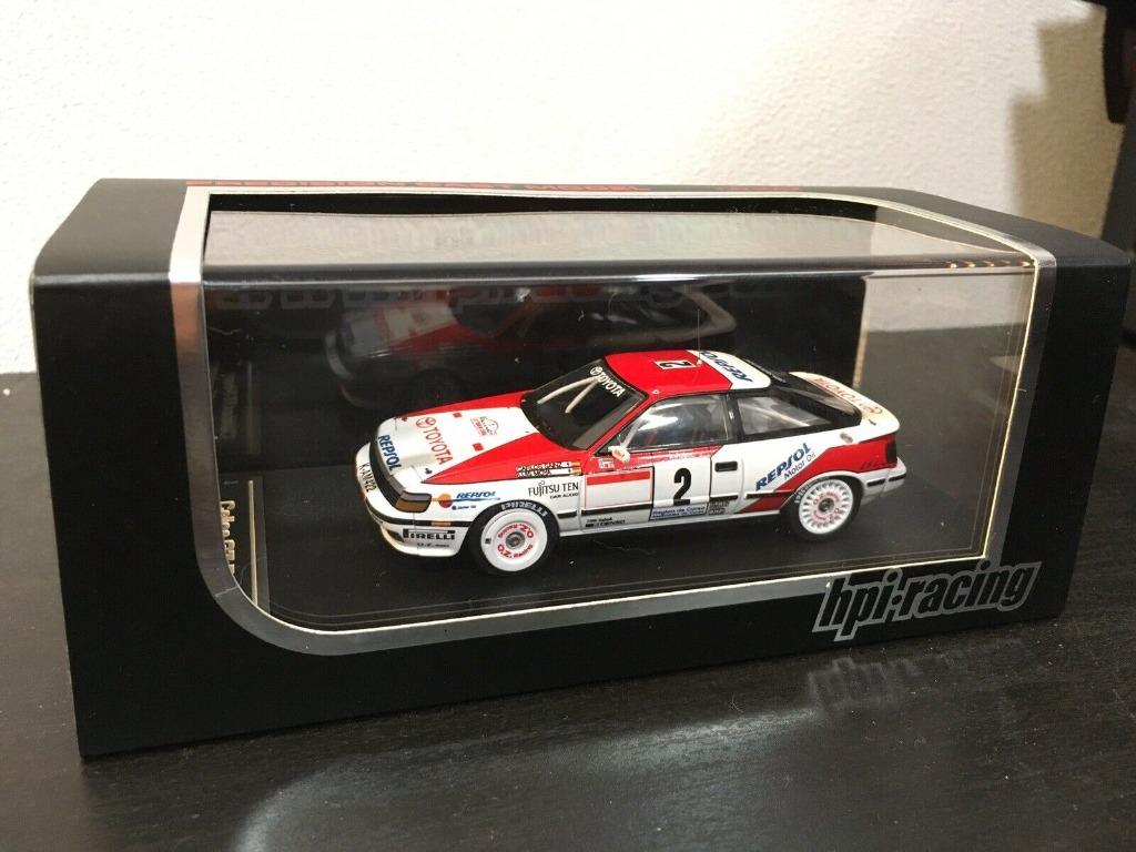 Hpi Racing 1 43 1 43 80 Toyota Celica Gt Four St165 1991 Tour De Corse Rally 2 玩具 遊戲類 玩具 Carousell
