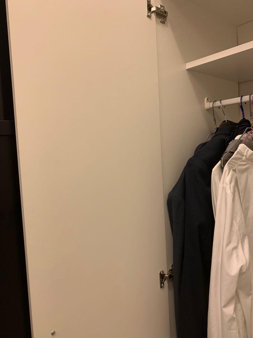 IKea wardrobe, 傢俬＆家居, 傢俬, 書櫃、櫃子及架 Carousell