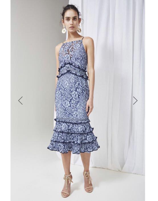 keepsake imagine midi dress