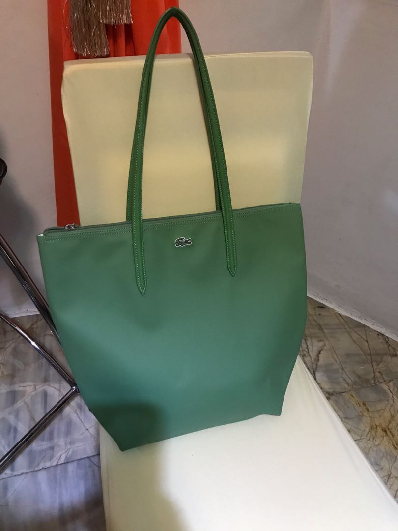 Lacoste green tote bag Clearance