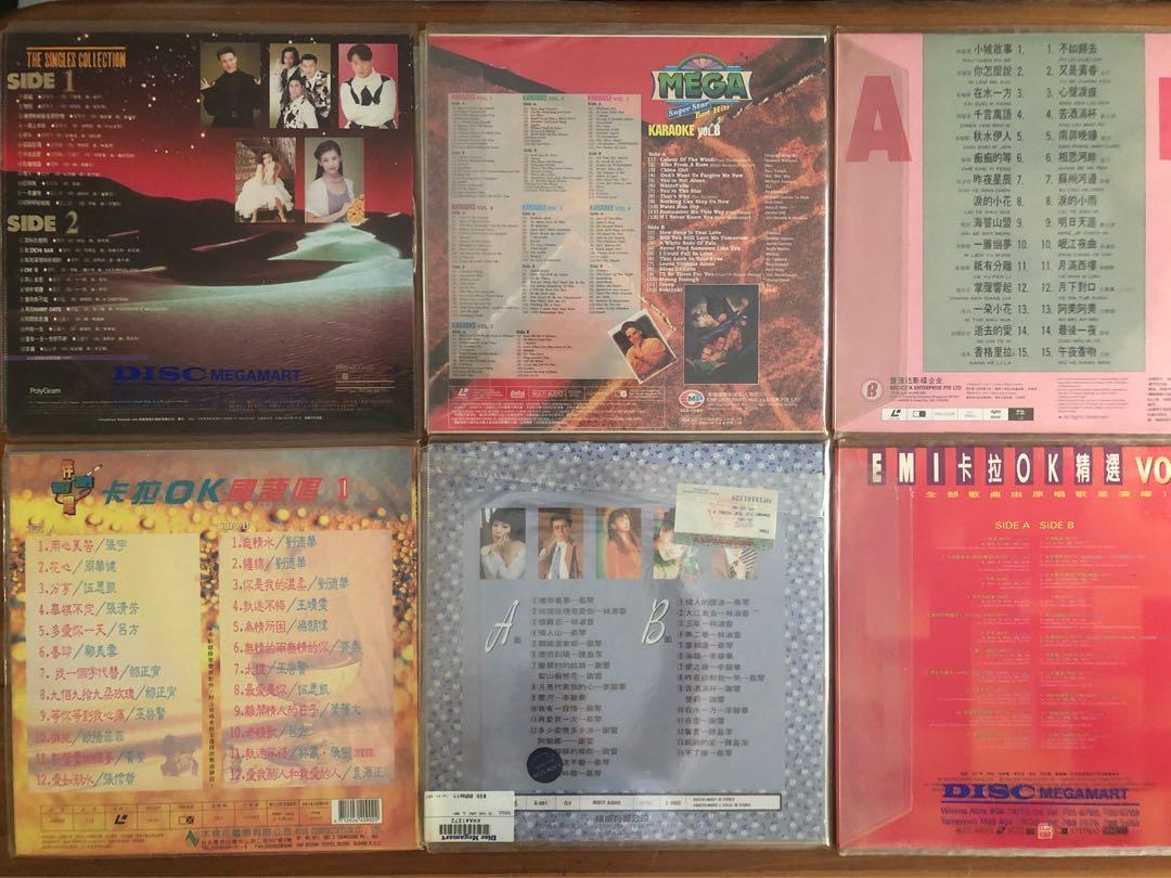 Laser Disc (Karaoke) For Various Artists, TV & Home Appliances, TV & Entertainment, TV Parts
