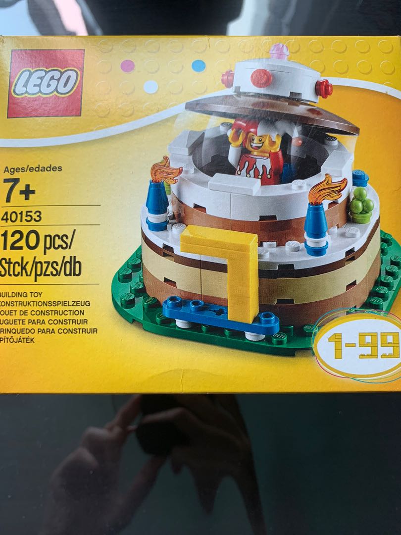 Lego birthday cake 40153 clearance