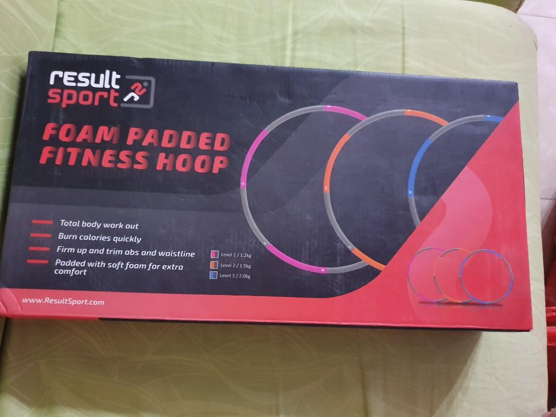 Resultsport the original hotsell foam padded fitness hoop