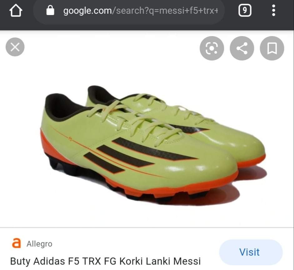 Leonel Messi adidas F5 TRX FG, Sports 