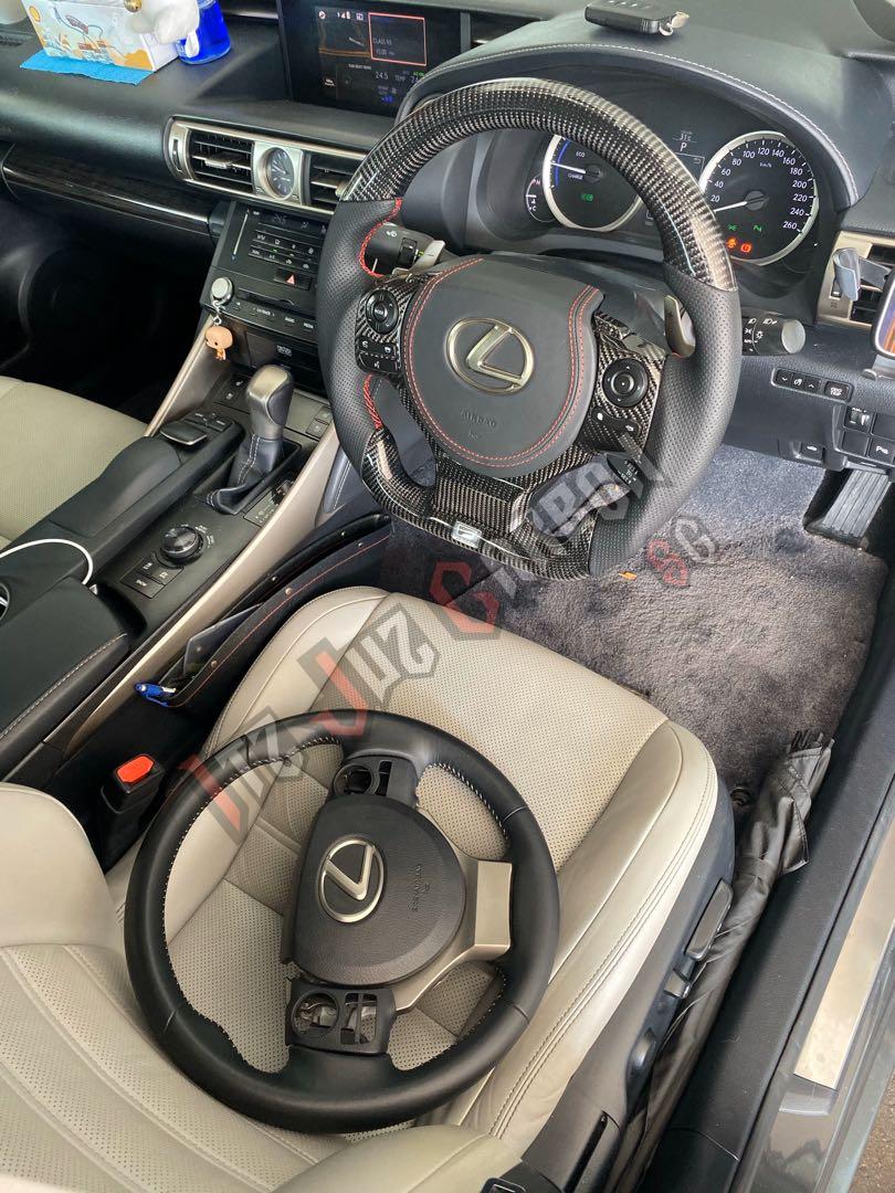 Lexus IS300H Carbon fibre steering wheel Car Accessories