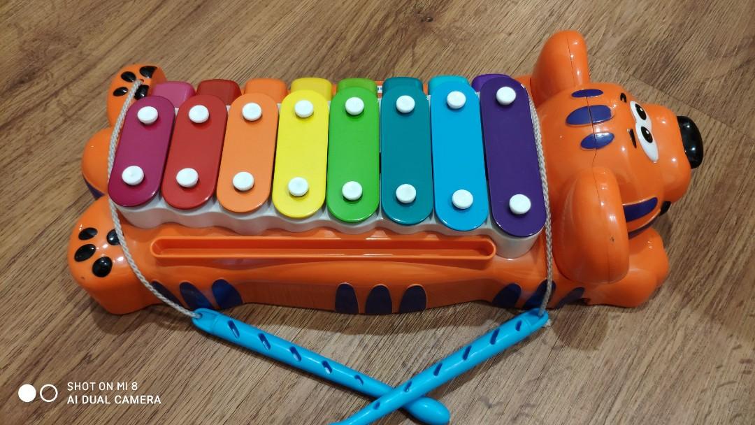 Little Tikes Jungle Jamboree Tiger Xylophone/Piano, Babies & Kids