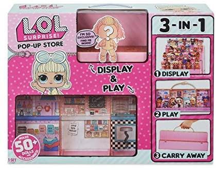 lol doll display case