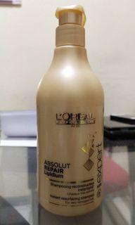 Loreal Shampoo Absolute Repair  500ml- Original 💯