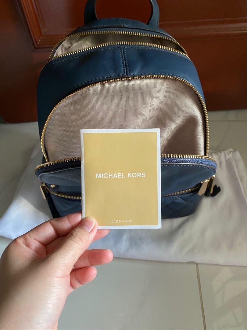 michael kors backpack yellow