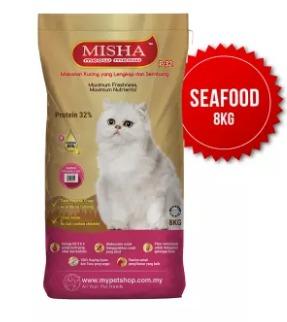 misha dry cat food