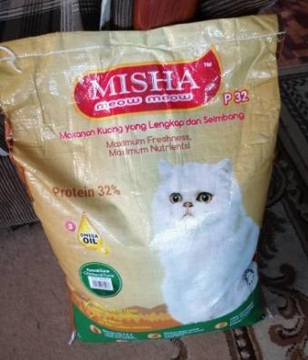 misha dry cat food