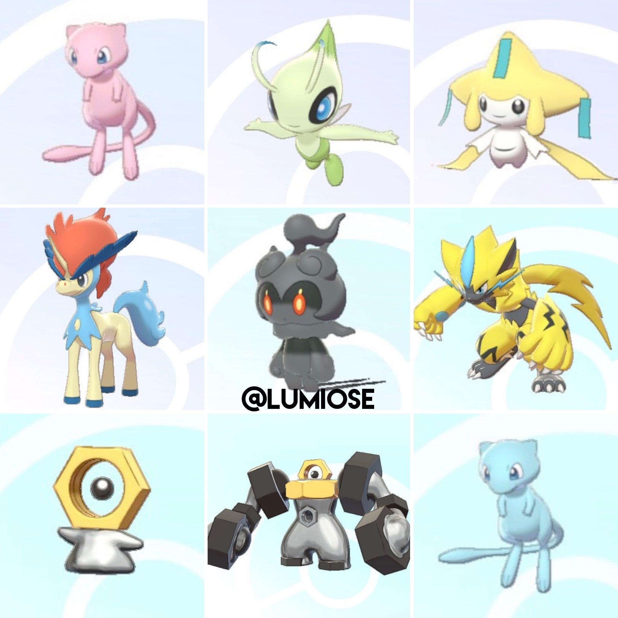 Mythical Pokemon Pokemon Sword Shield Video Gaming Gaming Accessories Game Gift Cards Accounts On Carousell