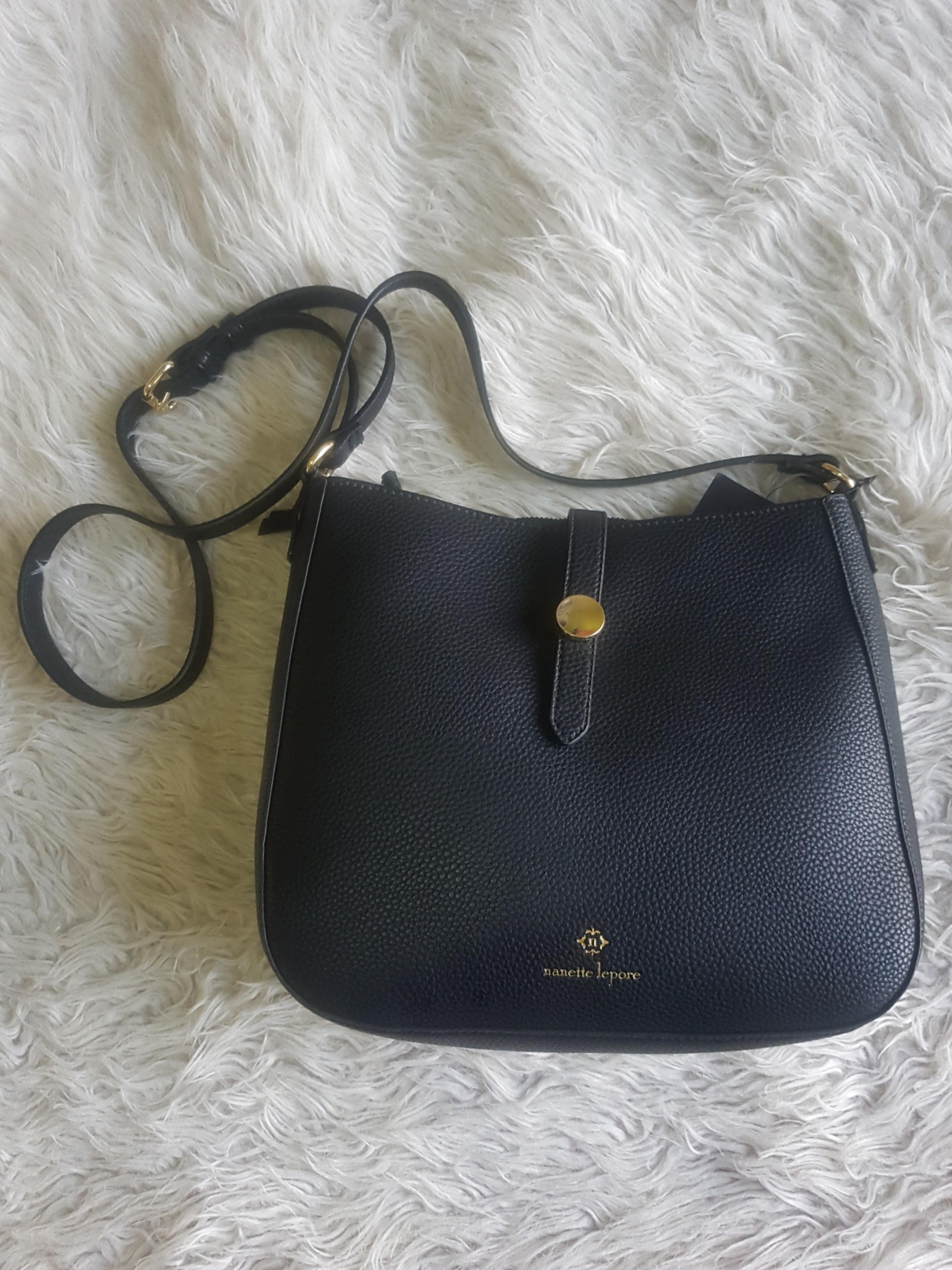 Nanette Lepore | Bags | Nanette Lepore Lettie Solid Satchel With Mini Bag  Key Fob | Poshmark