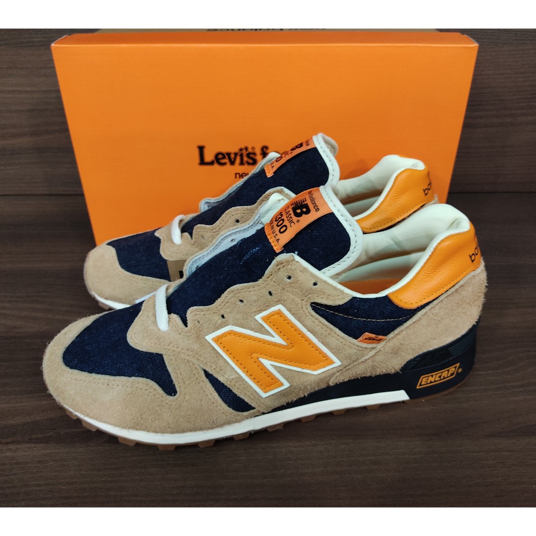 New Balance 1300 X Levis, Men's Fashion 