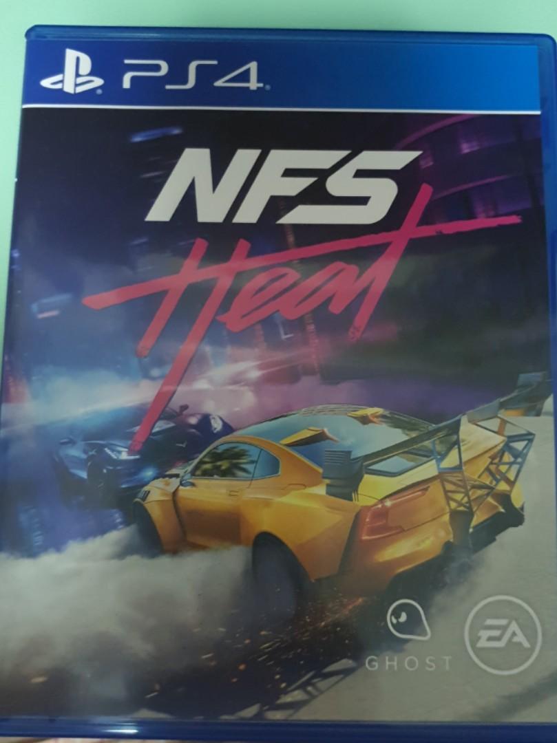 Nfs Heat Ps4 Toys Games Video Gaming Video Games On Carousell