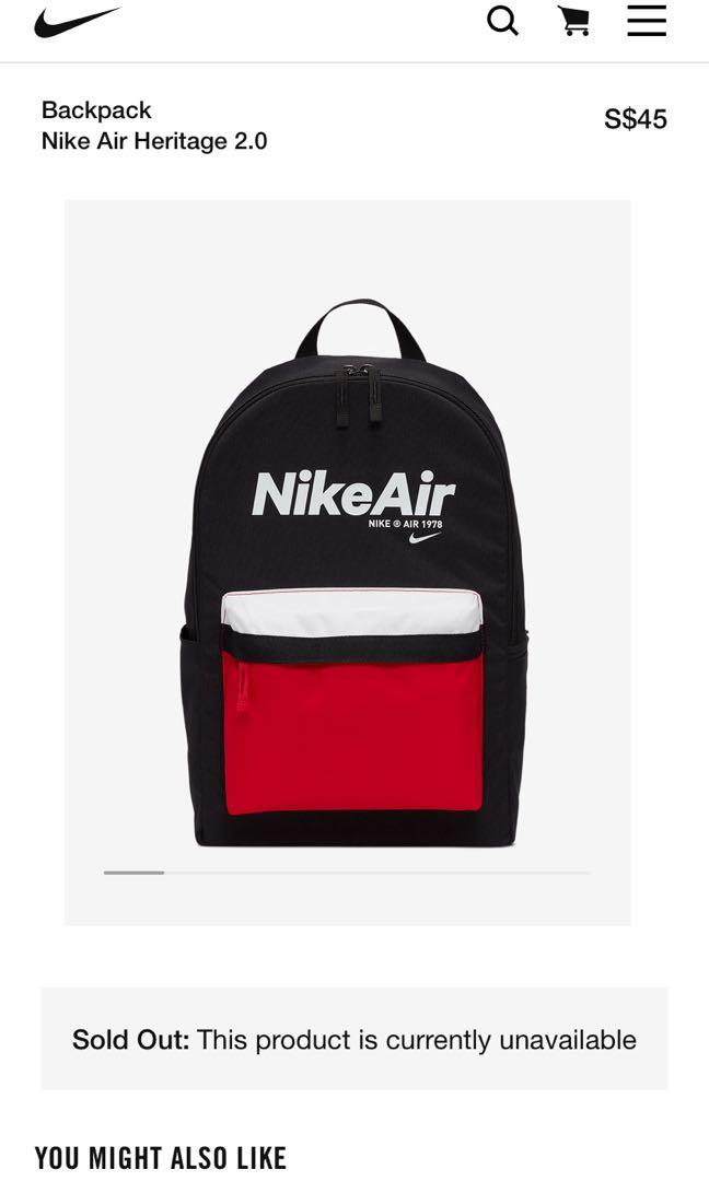 nike bag cost