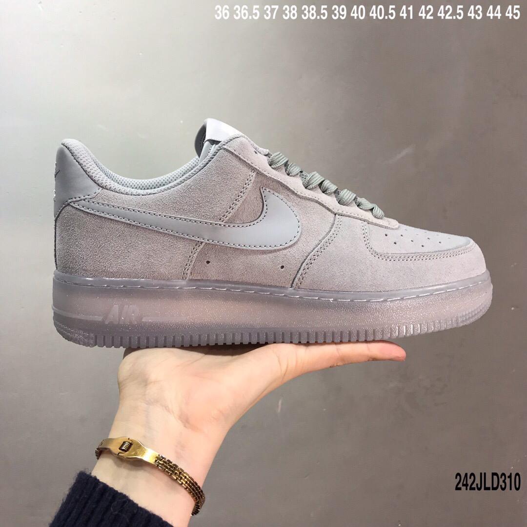 🔥🔥 NEW NIKE AIR FORCE 1 '07 LV8 SE GREY REFLECTIVE SUEDE MENS SIZING 🔥🔥