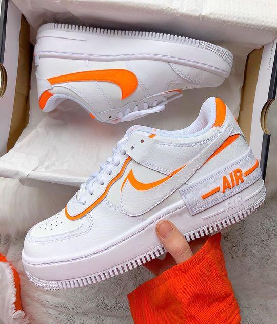 women's af1 shadow total orange