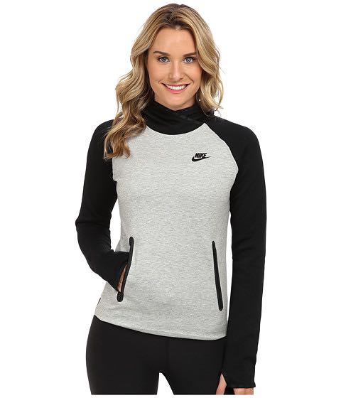 Nike Tech Fleece Pullover Hoodie Grey 