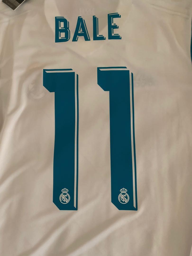 adidas, Shirts, Bale Real Madrid Uefa Final 23 2014 Soccer Jersey Shirt L  Sku Z29356