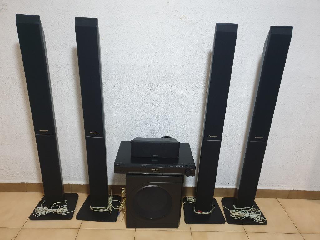 Panasonic Sa Pt 560 Surround Sound 5 1 Channel Dvd Player Home Theater Electronics Audio On Carousell