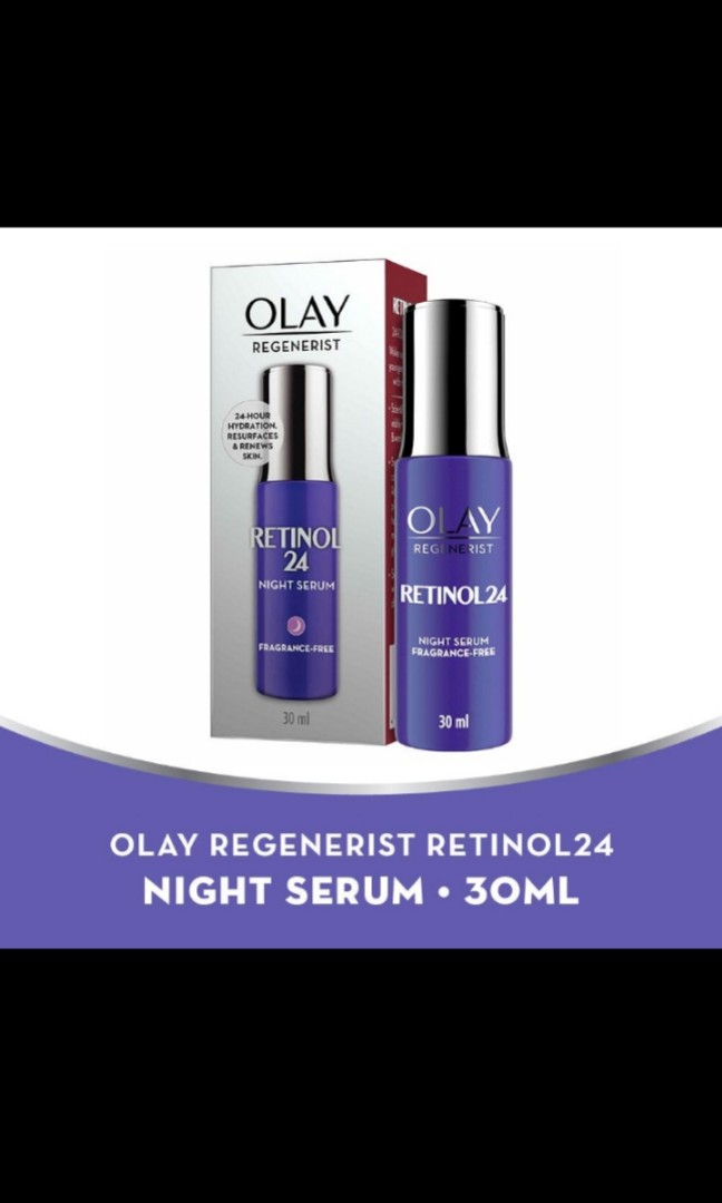 retinol night serum olay