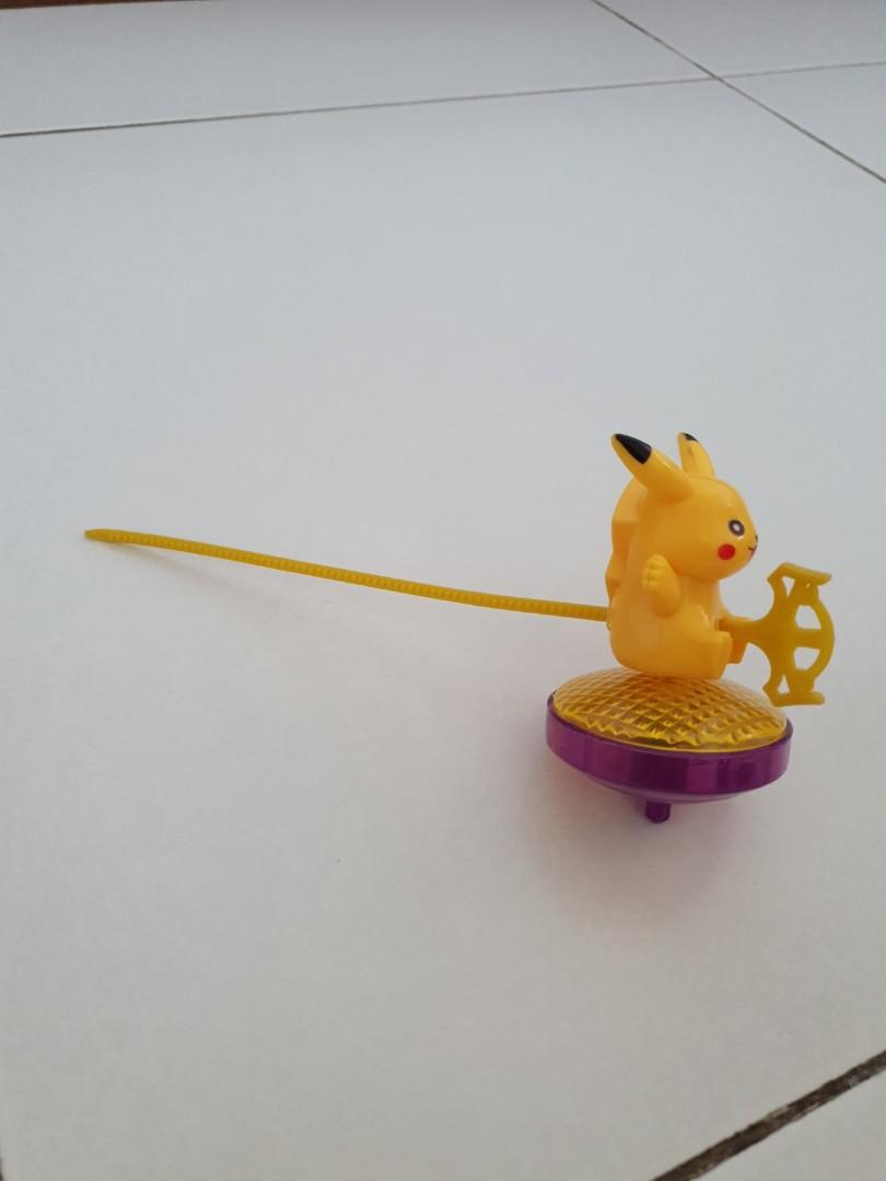 pikachu spinning top