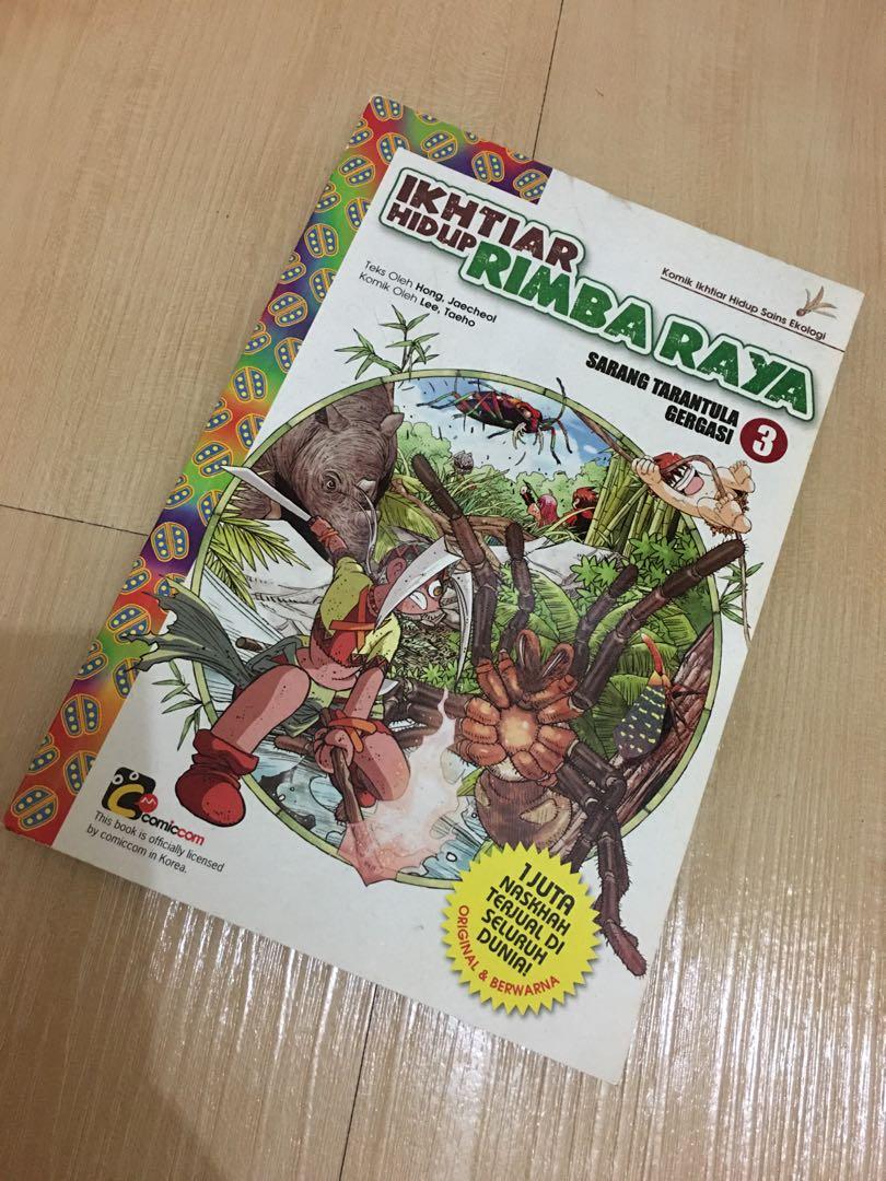 Pre Komik Ikhtiar Hidup Rimba Raya Books Stationery Comics Manga On Carousell