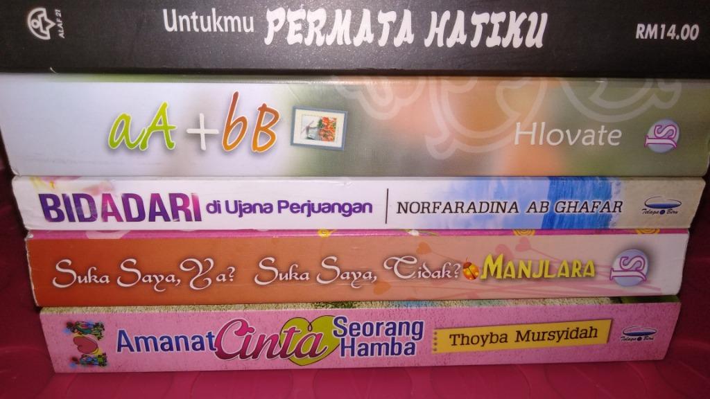 Preloved Malay Novel Novel Melayu Books Stationery Books On Carousell
