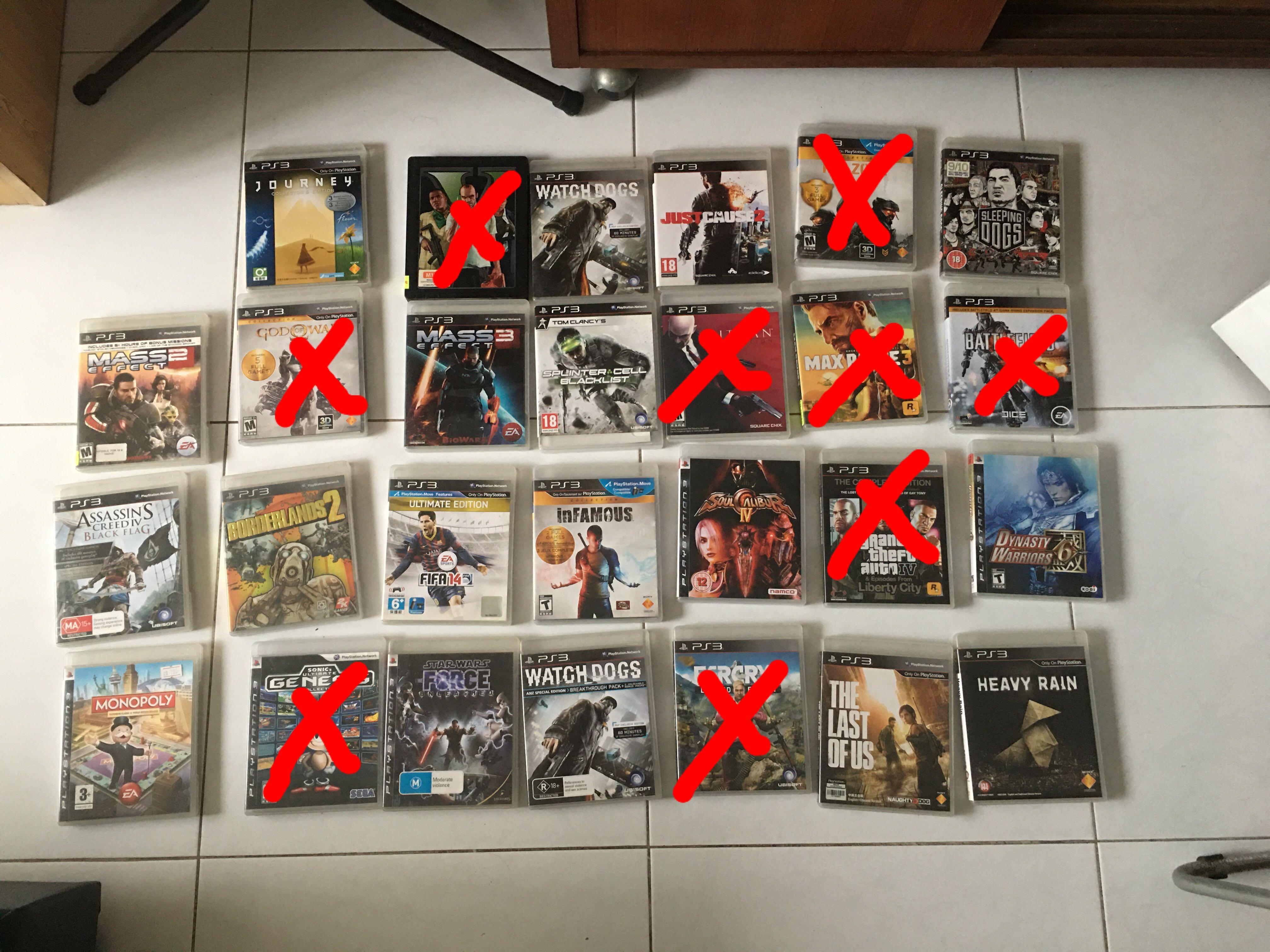PS3 Games (Category: PlayStation) located in Singapore. Submitted by jabbathehutt (Listing ID 1007200192, Image 1). Description: Hi been trying to clear my games, hit me a deal and quote me a price. Be reasonable thanks. Not everything is for 8 dollars. .