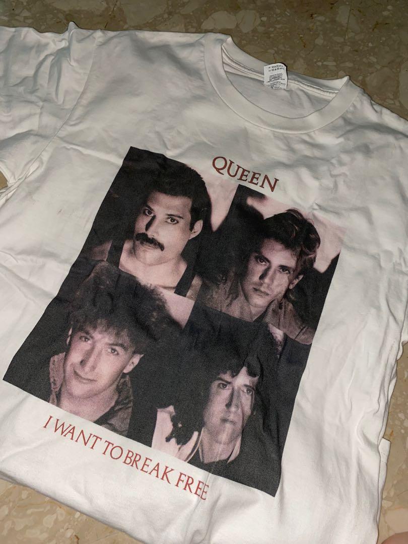Queen Vintage Tee, Men's Fashion, Tops 
