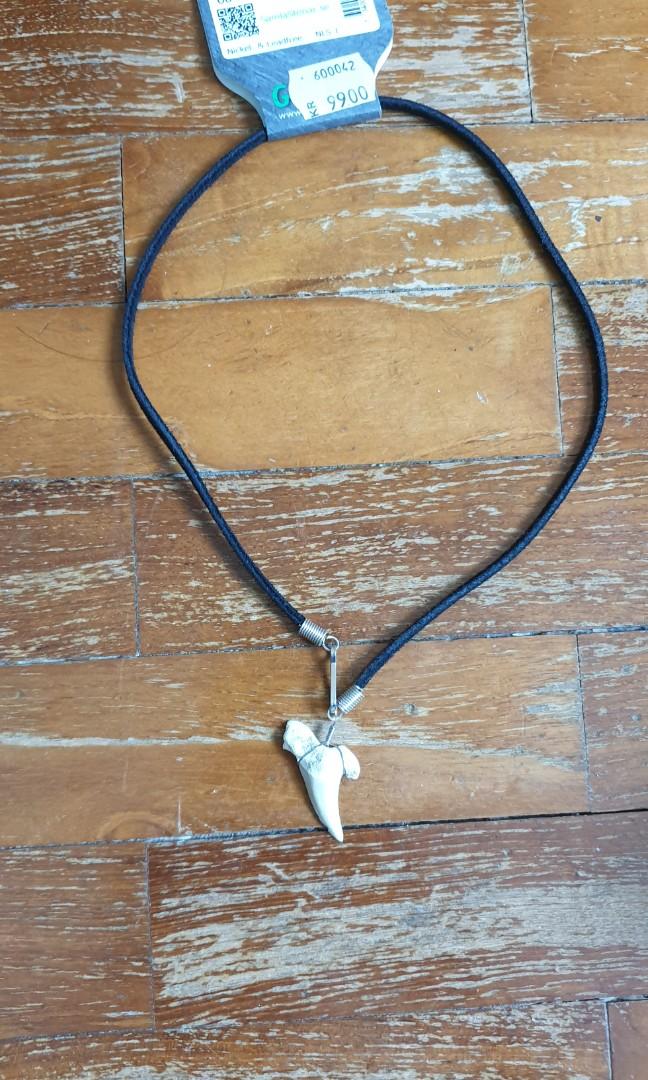 Real shark tooth sale necklace
