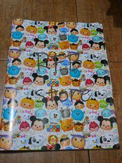 school supplies gift wrappers disney tsumtsum