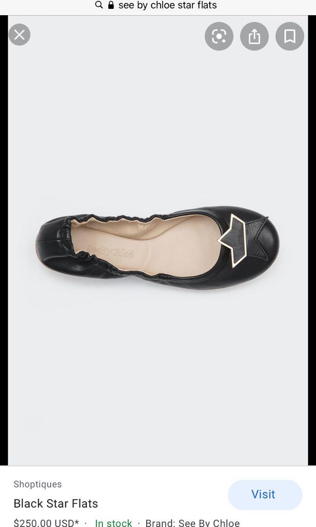 see by chloe ballet flats