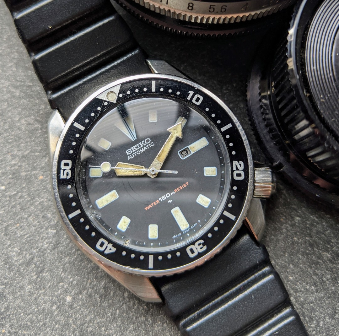 Seiko 4205 015K Automatic Diver, Luxury, Watches on Carousell