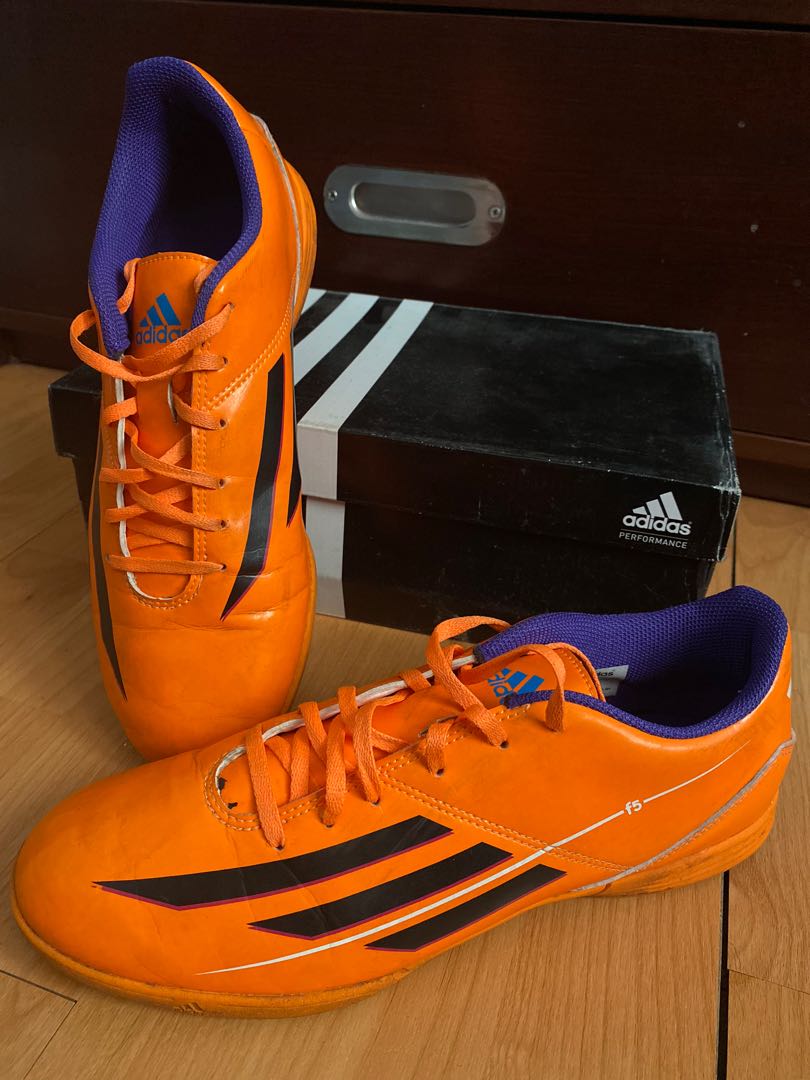 Adidas futsal orange deals