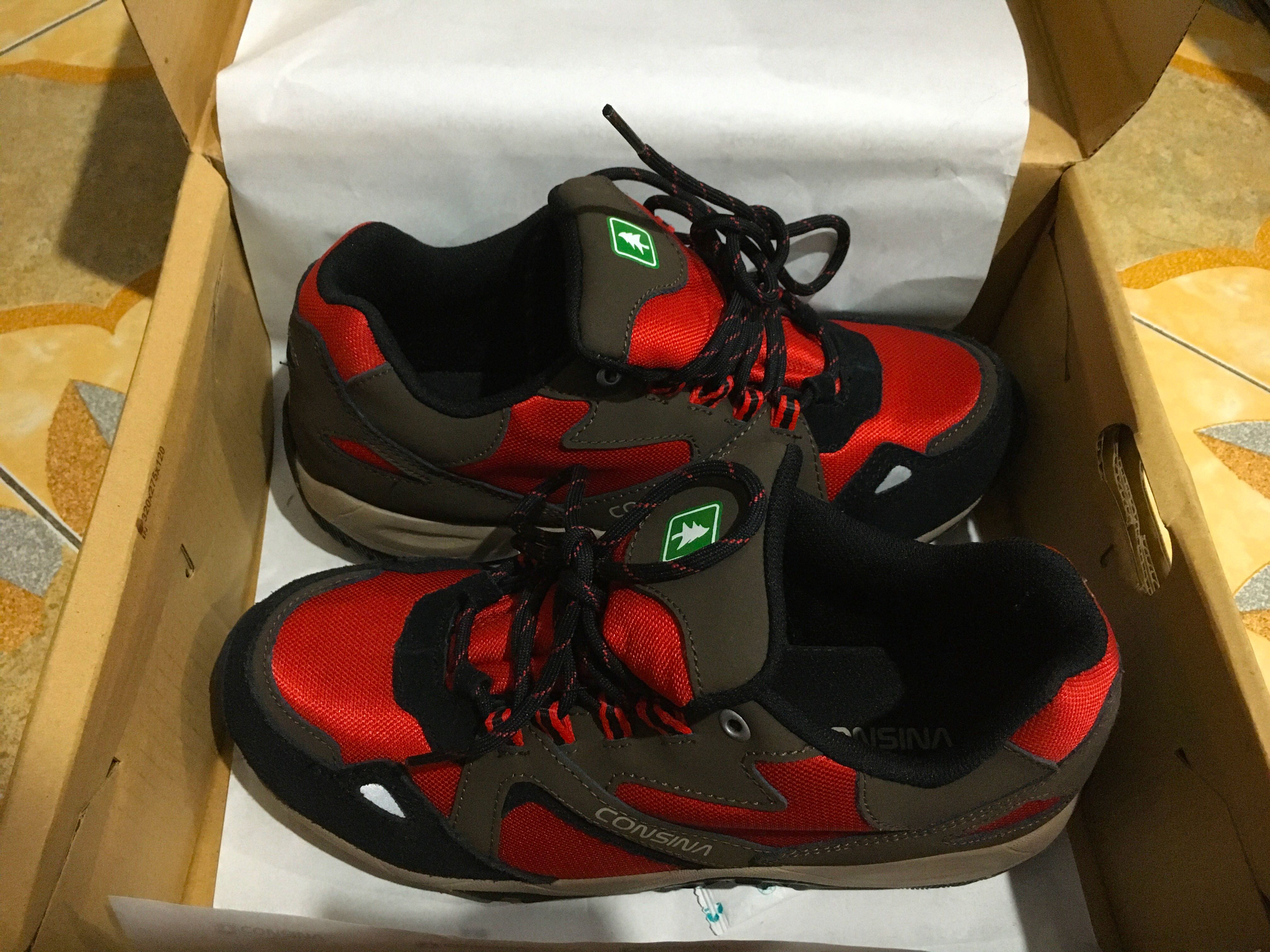 Sepatu Gunung Consina Volt Men Trekking Shoes Light Hiking Fesyen Pria Sepatu Sneakers Di Carousell