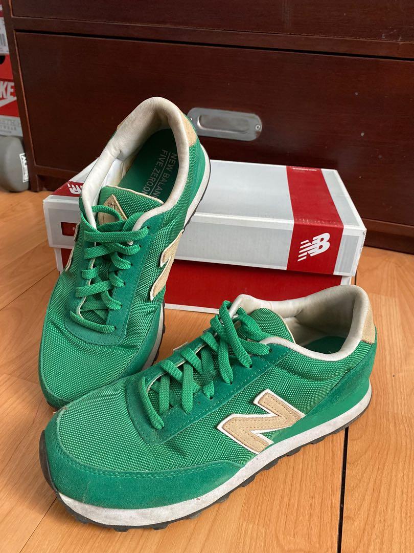 Sepatu New Balance Sneakers Shoes Men Pria Hijau eur 43