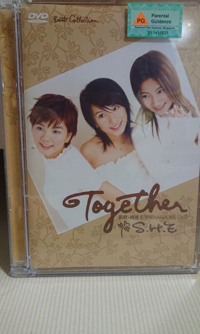 S.H.E Together 新歌+精选影音馆Karaoke DVD, Hobbies & Toys, Music 