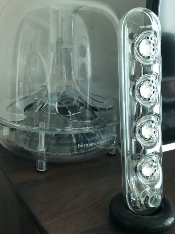 SPEAKERS - Harman Kardon Soundsticks III LED Desktop Wired Speaker ...
