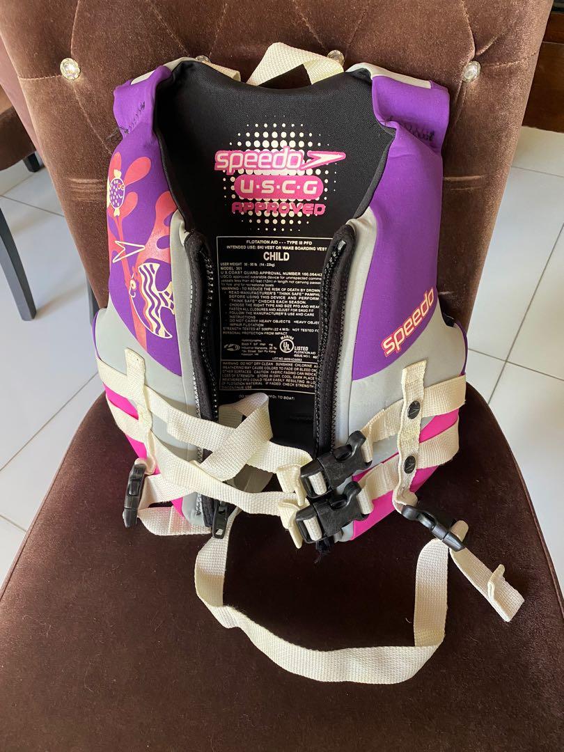 speedo child life jacket