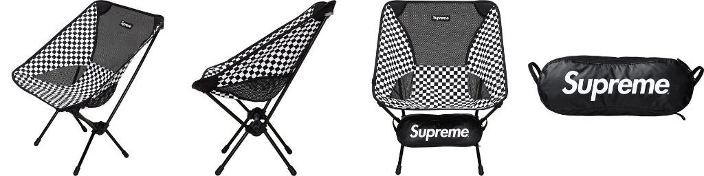 SUPREME Helinox Chair One Black, 名牌, 飾物及配件- Carousell