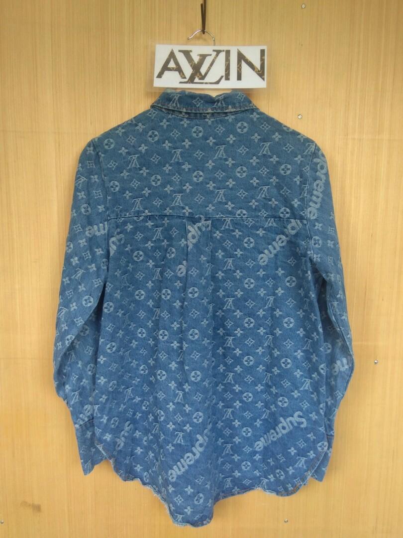 Supreme louis vuitton long sleeve shirt clearance