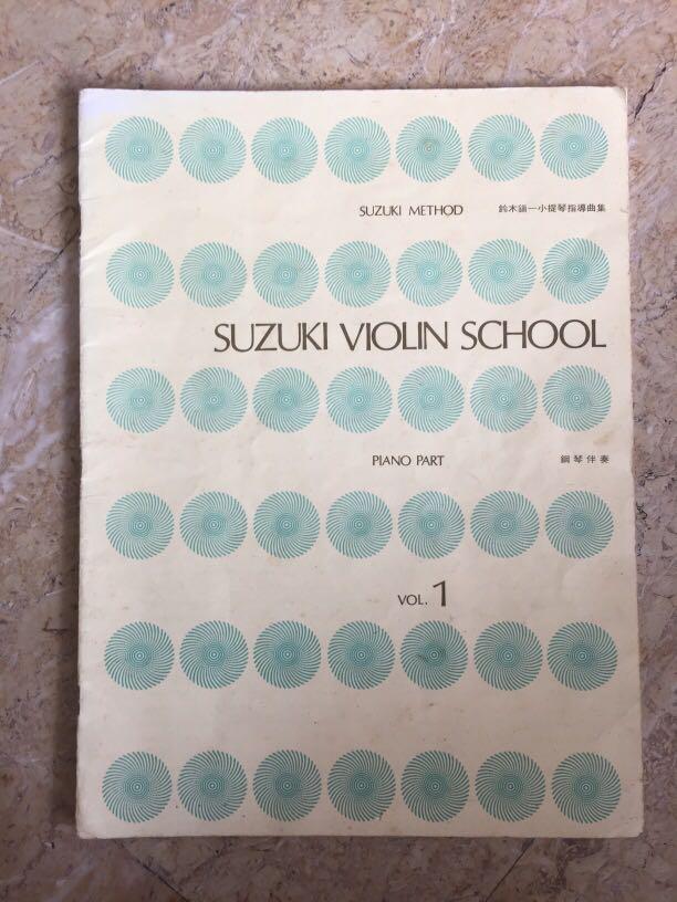 Suzuki Violin School Piano Part Vol 1 Vol 6 Music Media Music Accessories On Carousell
