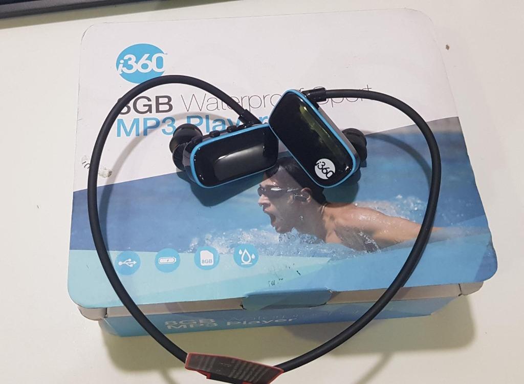 Swimming MP3 Player Underwater Waterproof to 3 Meters Wireless 8GB